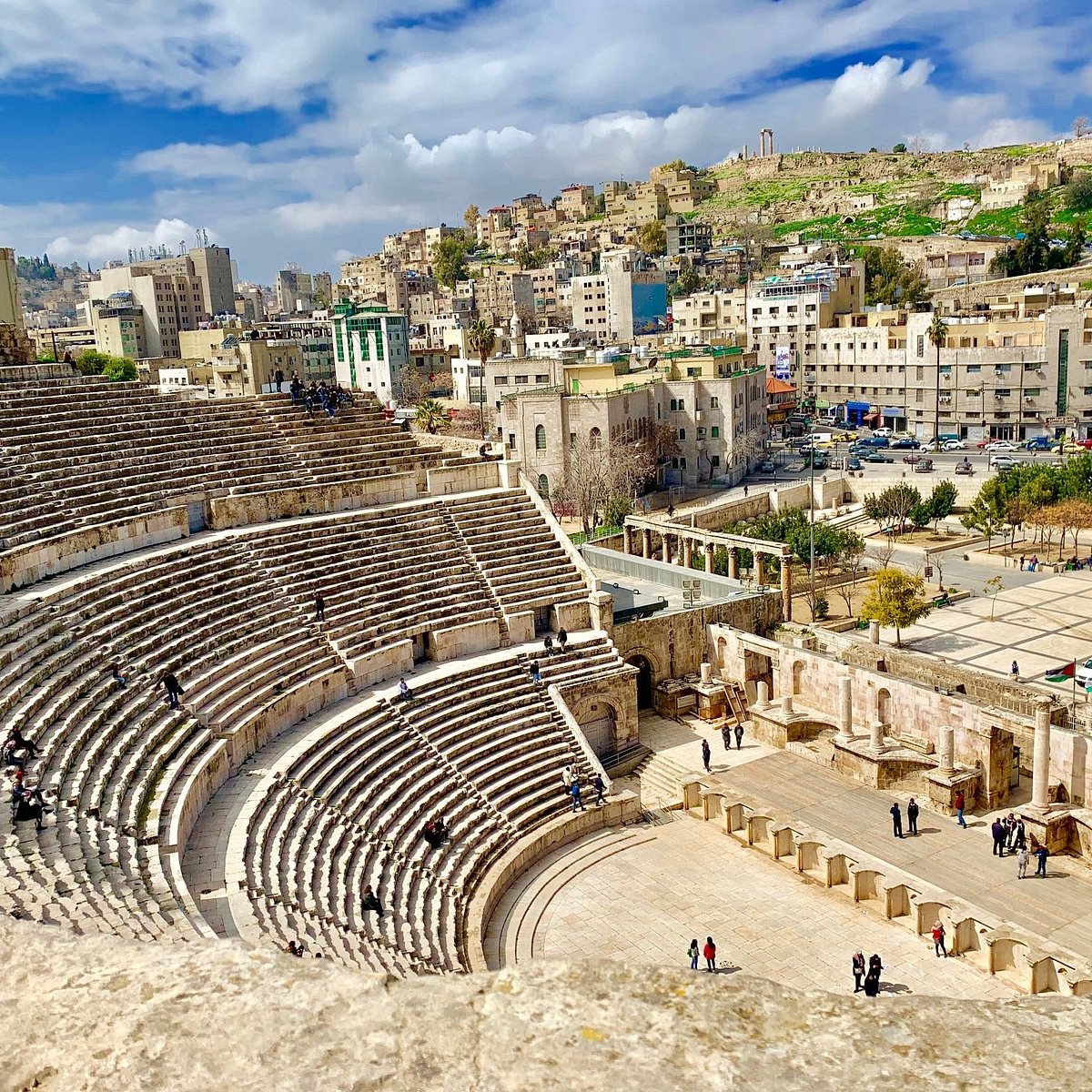 the Roman Theater amman